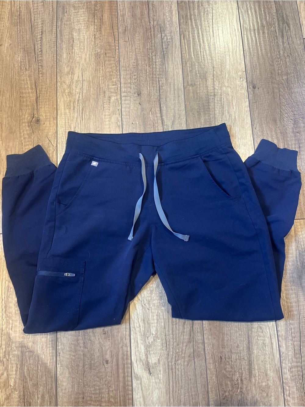 FIGS Technical Collection Navy Blue Jogger Scrub Pants Sz S